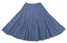 Load image into Gallery viewer, KIKI RIKI PANELED STONEWASH SKIRT 35&quot; - Skirts
