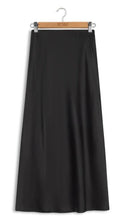 Load image into Gallery viewer, POINT SATIN SLIP SKIRT - Skirts
