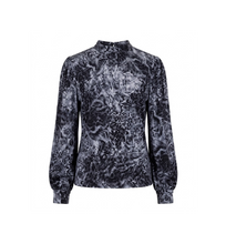 Load image into Gallery viewer, IV MESH ANIMAL PRINT TOP
