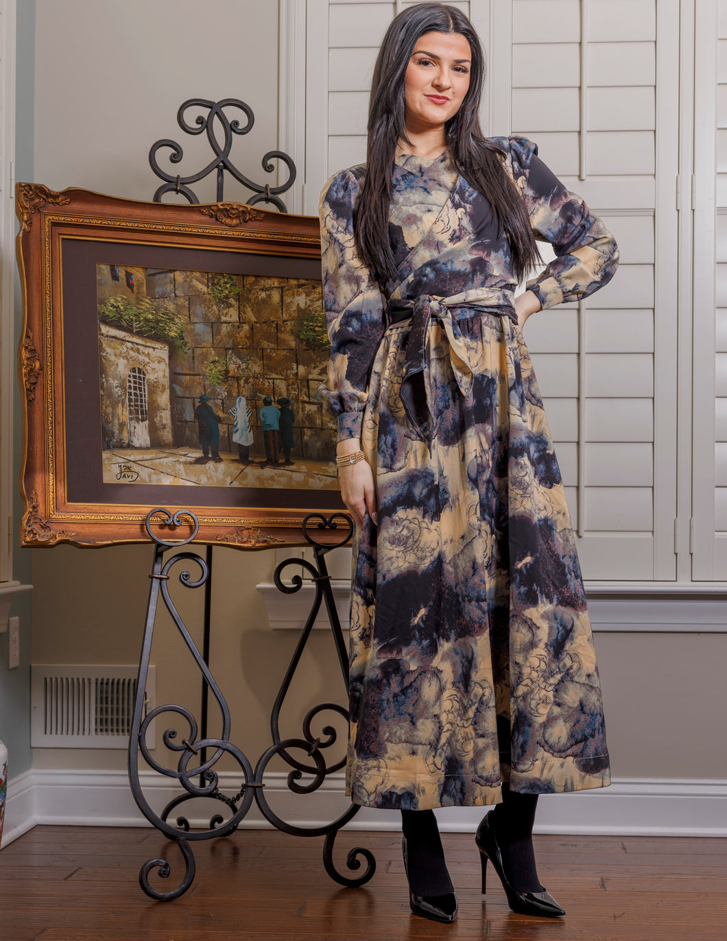 LI TOP WRAP DRESS