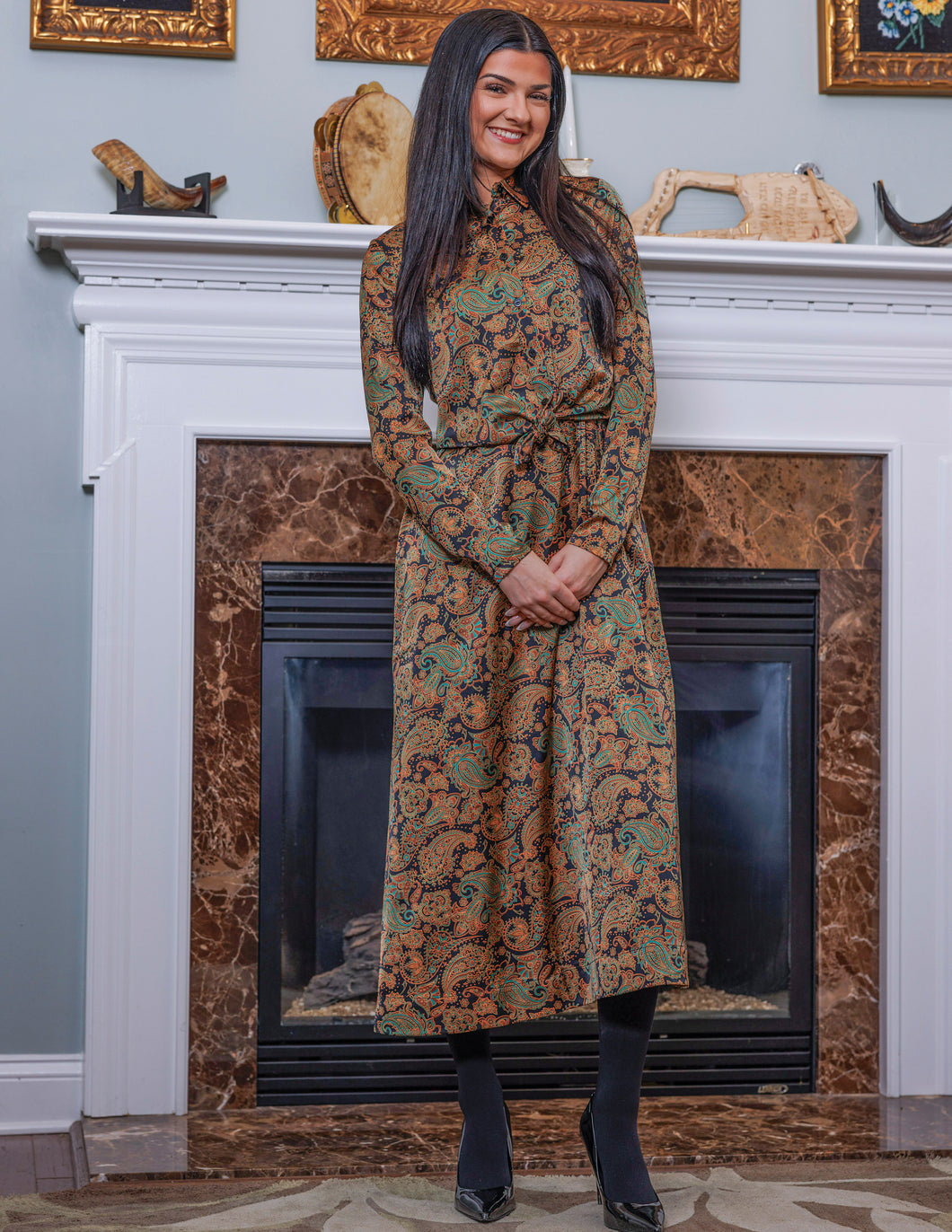 LI SILKY SLIP DRESS
