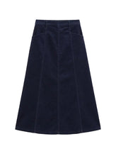 Load image into Gallery viewer, WF CORDUROY POCKET SKIRT 35"

