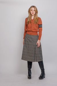 IV SLEEVE STRIPE CARDIGAN
