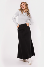 Load image into Gallery viewer, IV DENIM SKIRT WITH ROUNDED SEAM

