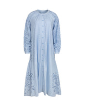 Load image into Gallery viewer, J EYELET TASSLE FRONT DRESS
