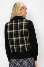 Load image into Gallery viewer, YAL PLAID ZIP VEST
