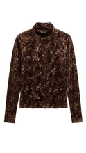 Load image into Gallery viewer, TR VELOUR MOCK NECK
