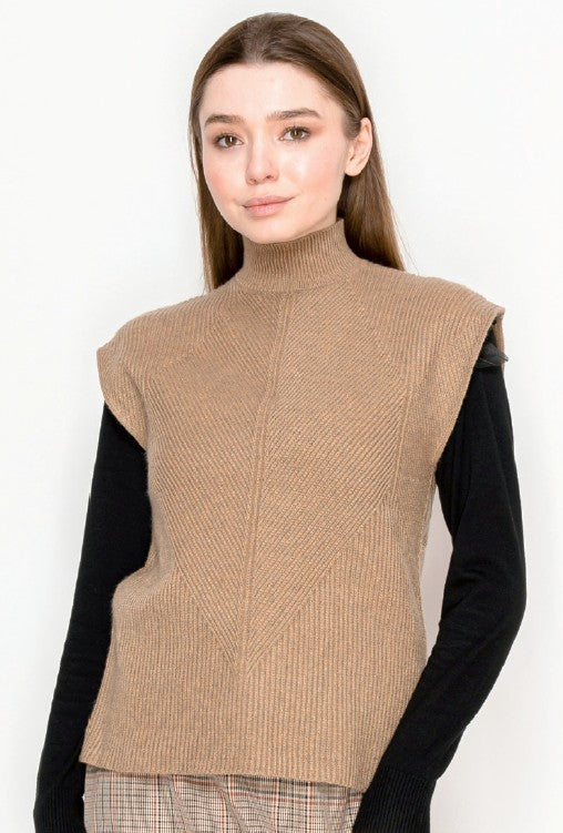 YAL MOCK RIB VEST