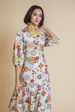 Load image into Gallery viewer, J BOLD PRINT LINEN DRESS

