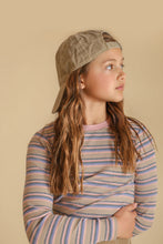 Load image into Gallery viewer, J MULTI STRIPED RIBBED T-SHIRT

