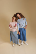 Load image into Gallery viewer, J STRIPED SLEEVE DETAIL T-SHIRT

