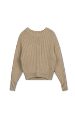 Load image into Gallery viewer, TG POINT CHUNKY CREW SWEATER
