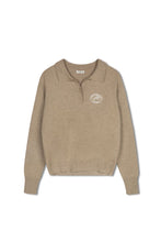 Load image into Gallery viewer, TG POINT KNIT POLO SWEATER
