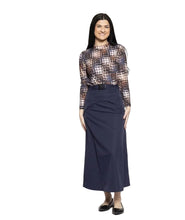 Load image into Gallery viewer, LI MULTI SQUARES MOCK NECK TOP
