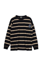 Load image into Gallery viewer, TG POINT STRIPE BOYFRIEND TEE
