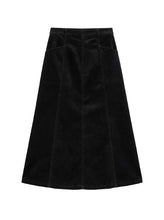 Load image into Gallery viewer, WF CORDUROY POCKET SKIRT 35"
