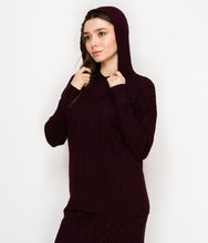 Load image into Gallery viewer, YAL SOLID ROPE KNIT SWEATER
