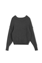 Load image into Gallery viewer, TG POINT CHUNKY CREW SWEATER
