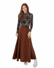 Load image into Gallery viewer, LU PLAID MOCKNECK
