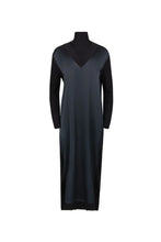 Load image into Gallery viewer, TG MIXED SATIN MAXI DRESS
