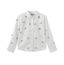 Load image into Gallery viewer, J POPLIN BLOUSE WITH JEWELS
