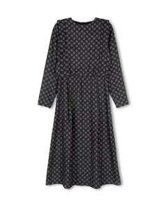 J FLOATY MIDI DRESS