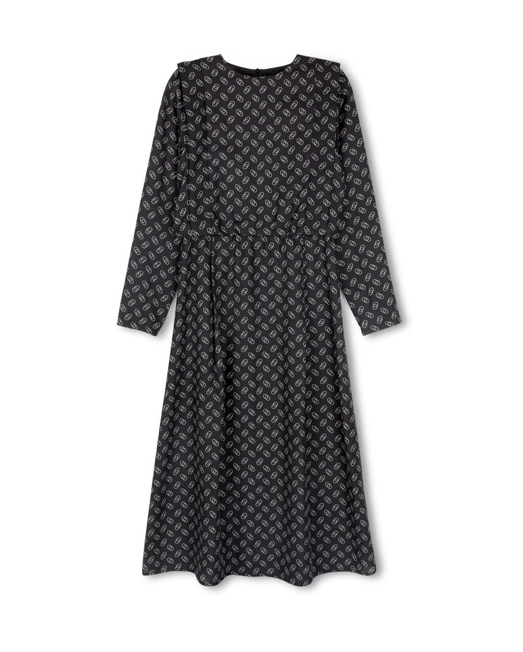 J FLOATY MIDI DRESS