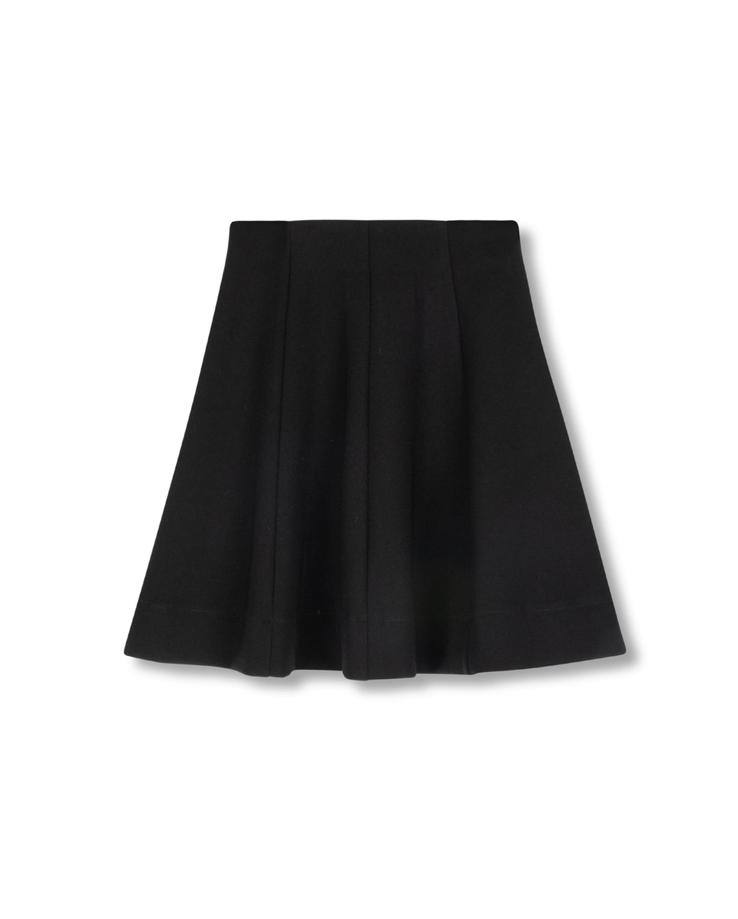 J PONTI PANELED KNEE SKIRT