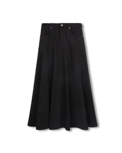 Load image into Gallery viewer, J SWEATSHIRT FLYFRONT FLAIR MIDI SKIRT
