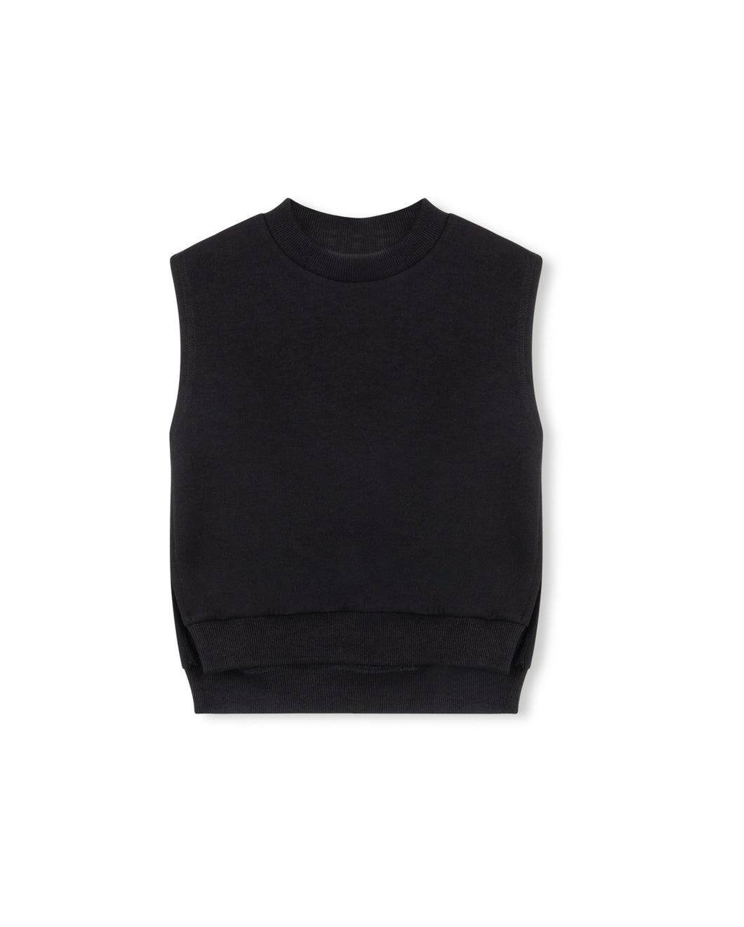 J SWEATSHIRT SLIT VEST