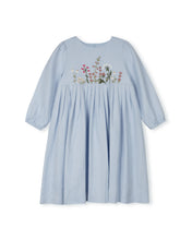 Load image into Gallery viewer, J STACY HIGH WAISTED FLORAL EMBROIDERY DRESS
