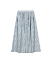 Load image into Gallery viewer, J STRIPED POPLIN SKIRT
