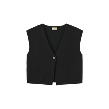 Load image into Gallery viewer, J CAMIT KNIT SINGLE BUTTON VEST
