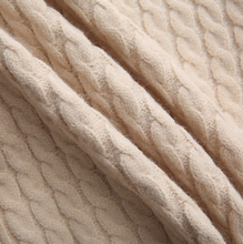 Load image into Gallery viewer, J CABLE KNIT BOW CLOSURE CARDIGAN
