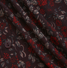 Load image into Gallery viewer, J CHELSEA FLORAL NECK TIE BLOUSE
