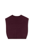 Load image into Gallery viewer, TG POINT CHUNKY KNIT VEST
