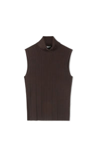 TG SLEEVLESS TURTLENECK