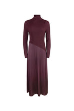 Load image into Gallery viewer, TG POINT MIXED TURTLENECK DRESS
