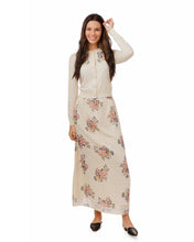 Load image into Gallery viewer, LU IVORY KNIT TOP WITH EMBROIDERY
