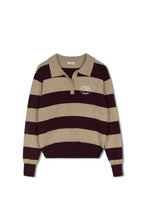 Load image into Gallery viewer, TG POINT KNIT POLO SWEATER
