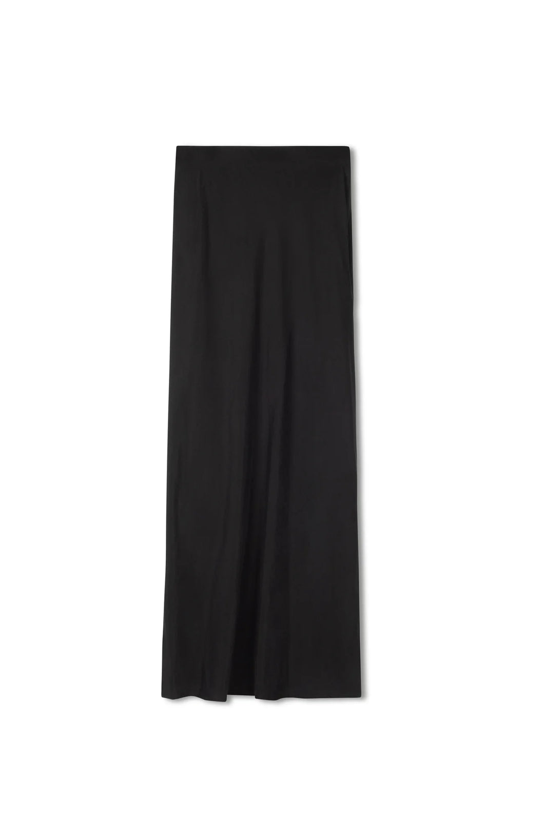 TG BRUSHED STRAIGHT SLIP SKIRT