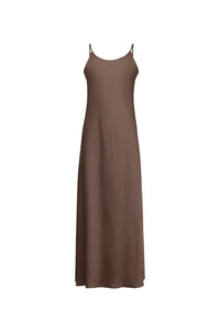 TG SATIN STRAIGHT SLIP DRESS