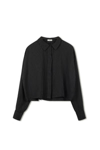 TG CROPPED BUTTON UP