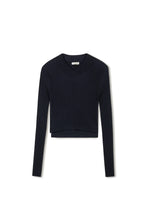 Load image into Gallery viewer, TG V-NECK CABLE SWEATER
