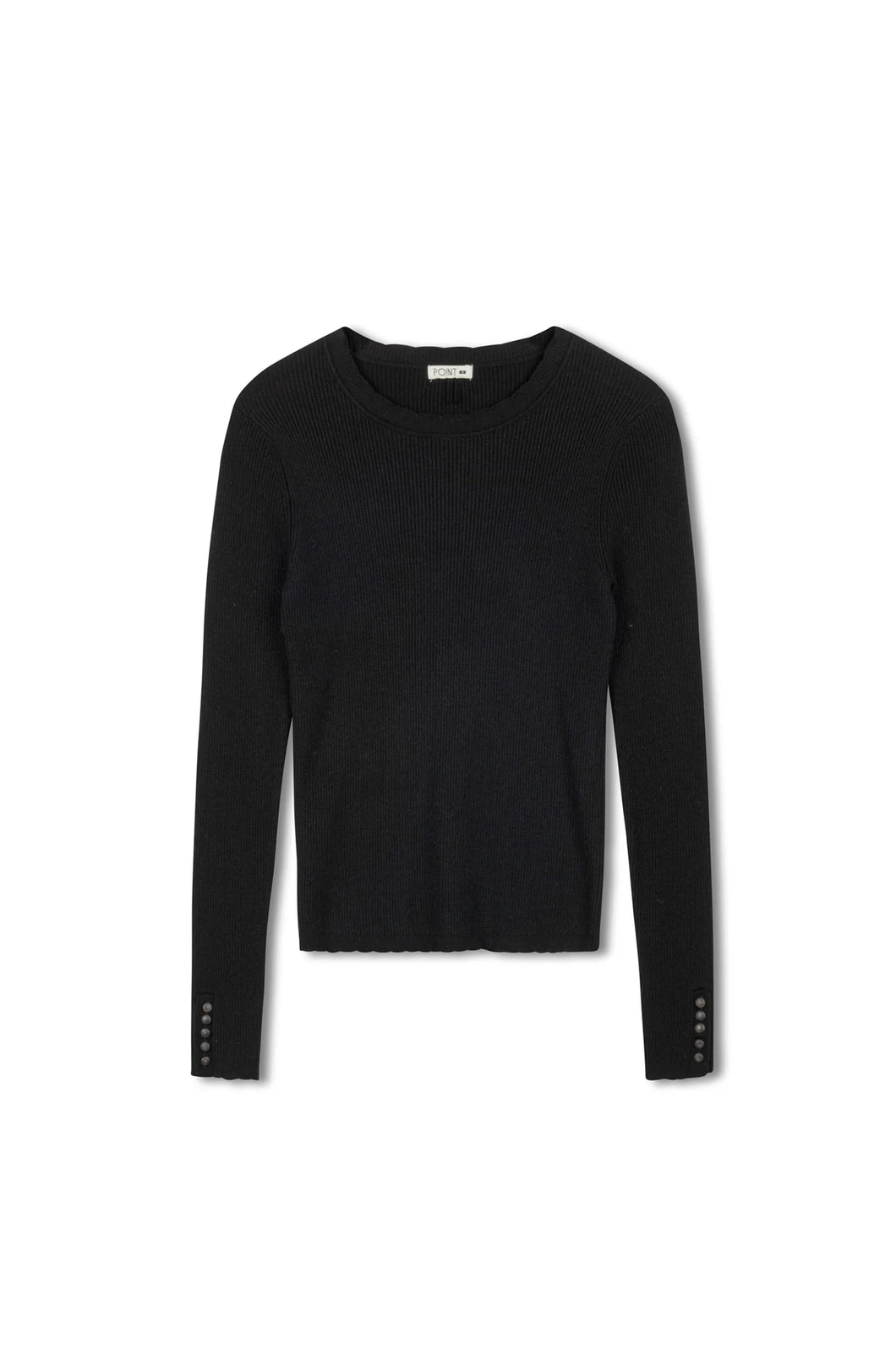 TG SCALLOP KNIT SWEATER