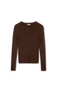 TG SCALLOP KNIT SWEATER