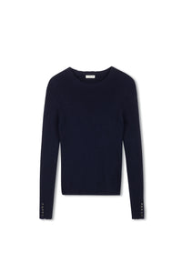 TG SCALLOP KNIT SWEATER