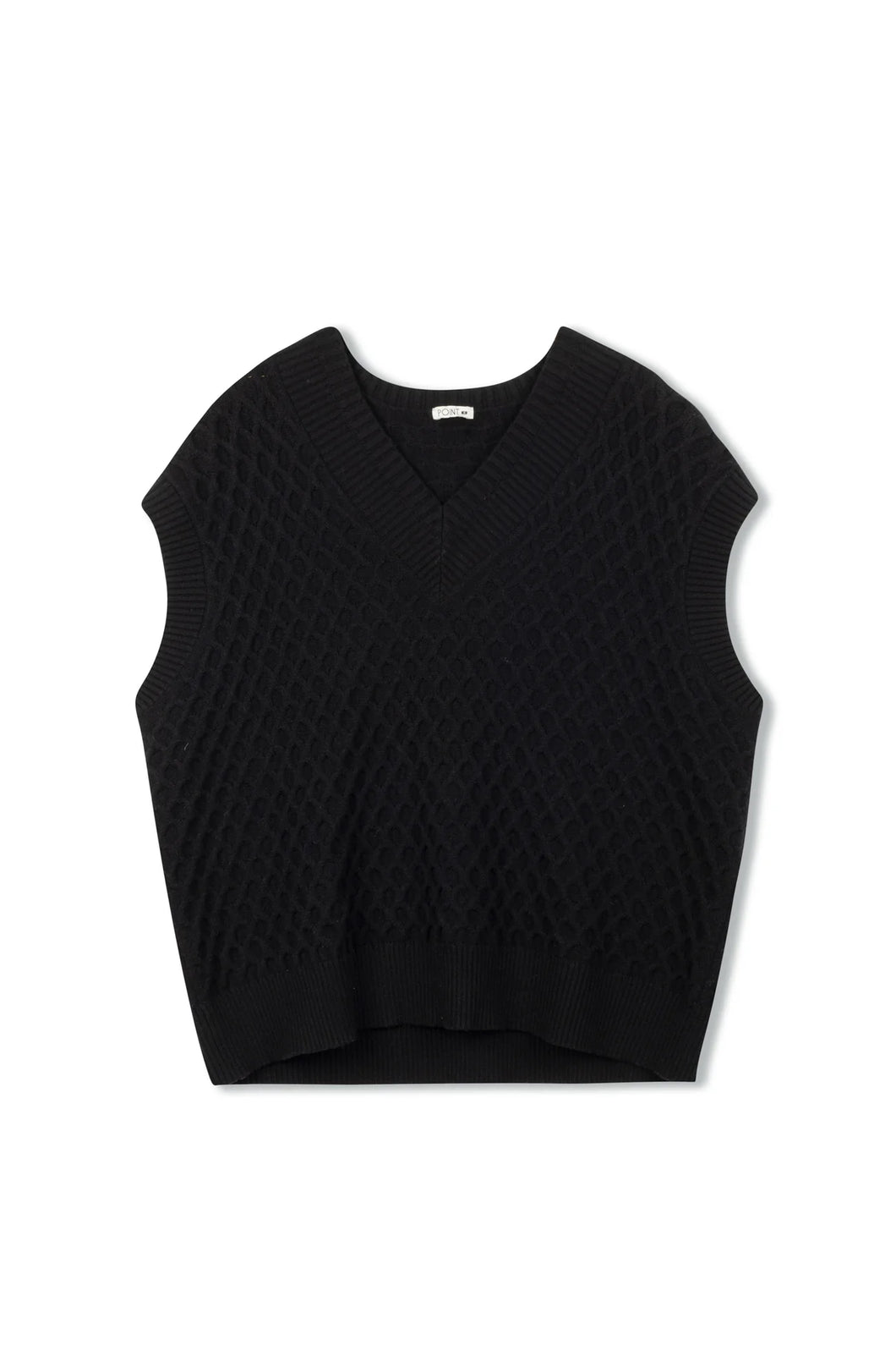 TG V-NECK OVERSIZED SWEATER VEST