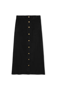 TG BUTTON FRONT POCKET SKIRT