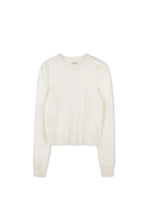 Load image into Gallery viewer, TG PUFF SLEEVE JACQUARD SWEATER
